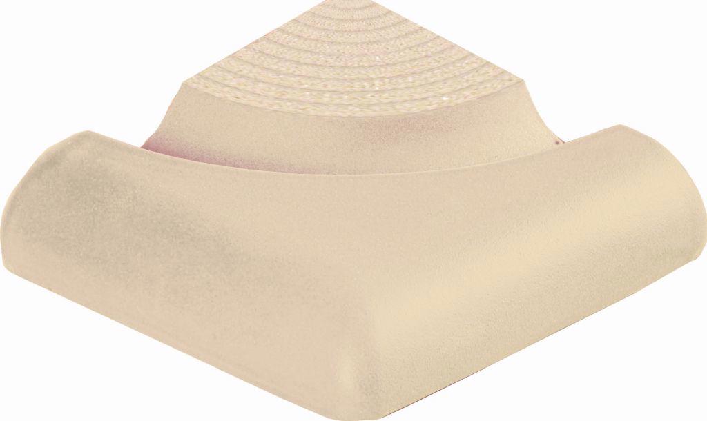 323-BE BORDE ANG EXT GROOVED BEIGE 12X12