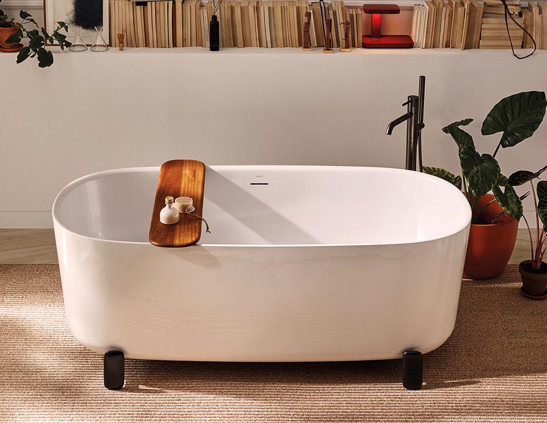 BATHTUB CALMA 170X80X56CM WHITE GLOSS SANYCOAT RAL/NCS