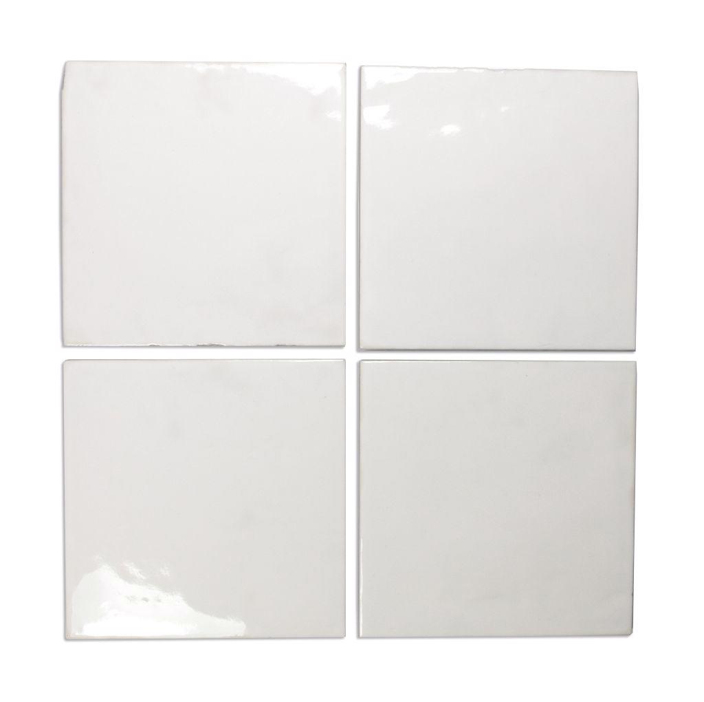BEJMAT SQUARE WHITE GLOSS 15X15