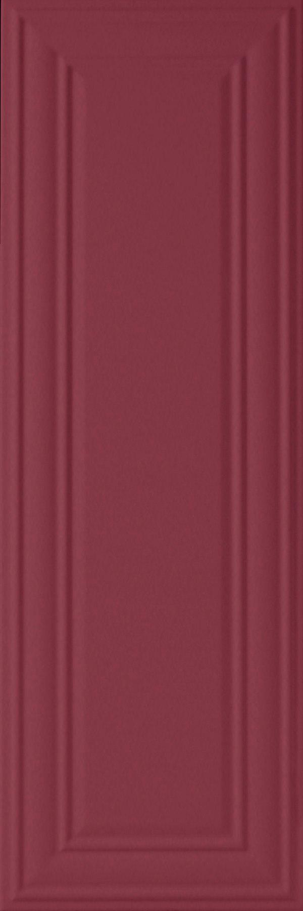 BOISERIE BORDEAUX MATE RECT 30X90