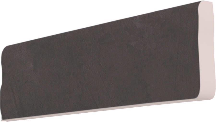 BULLNOSE FEZ GRAPHITE MATT 3,5X12,5