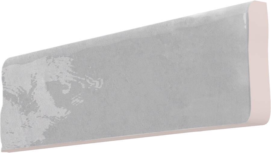 BULLNOSE FEZ GREY GLOSS 3,5X12,5