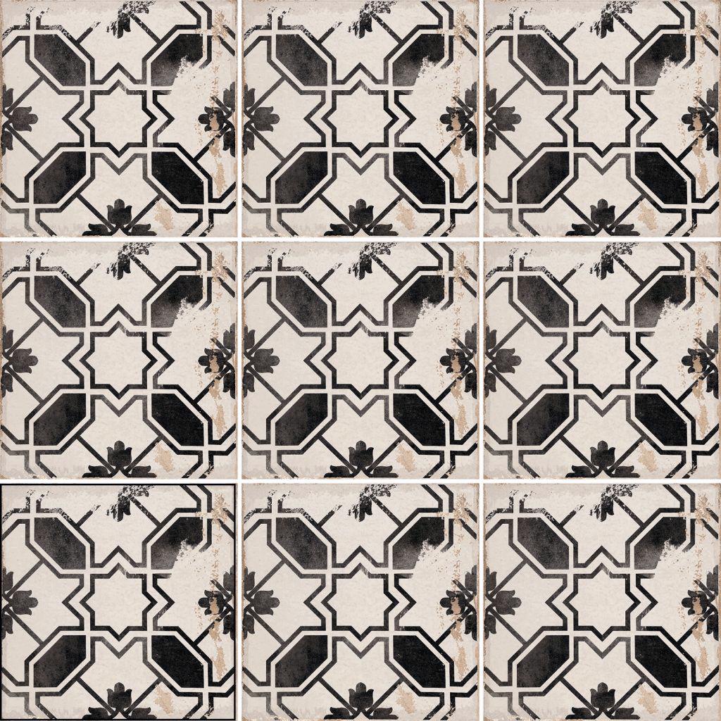 CALETA BLACK 15X15