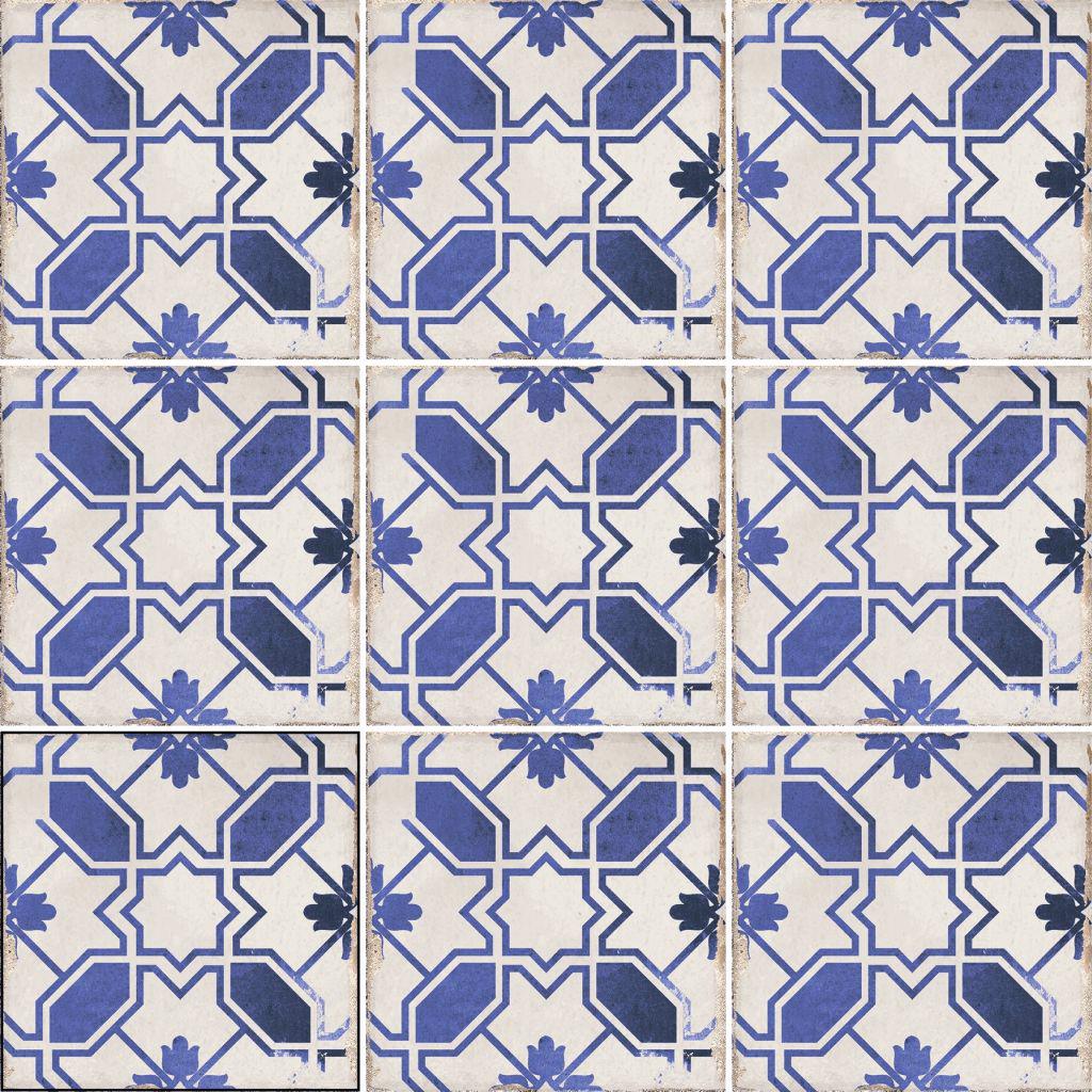 CALETA BLUE 15X15