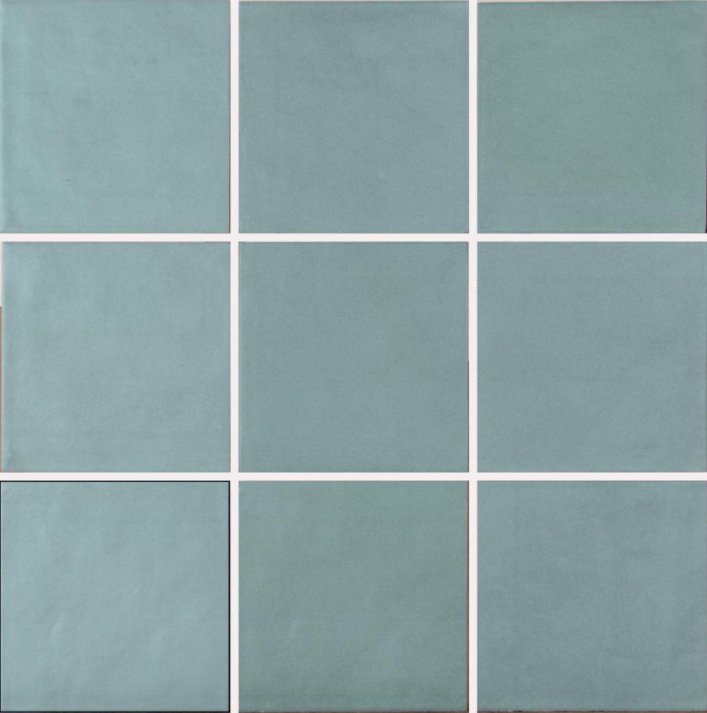 CONTEMPORARY AQUA SEA 15X15