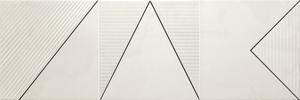 DECOR FORMS III WHITE 20X60