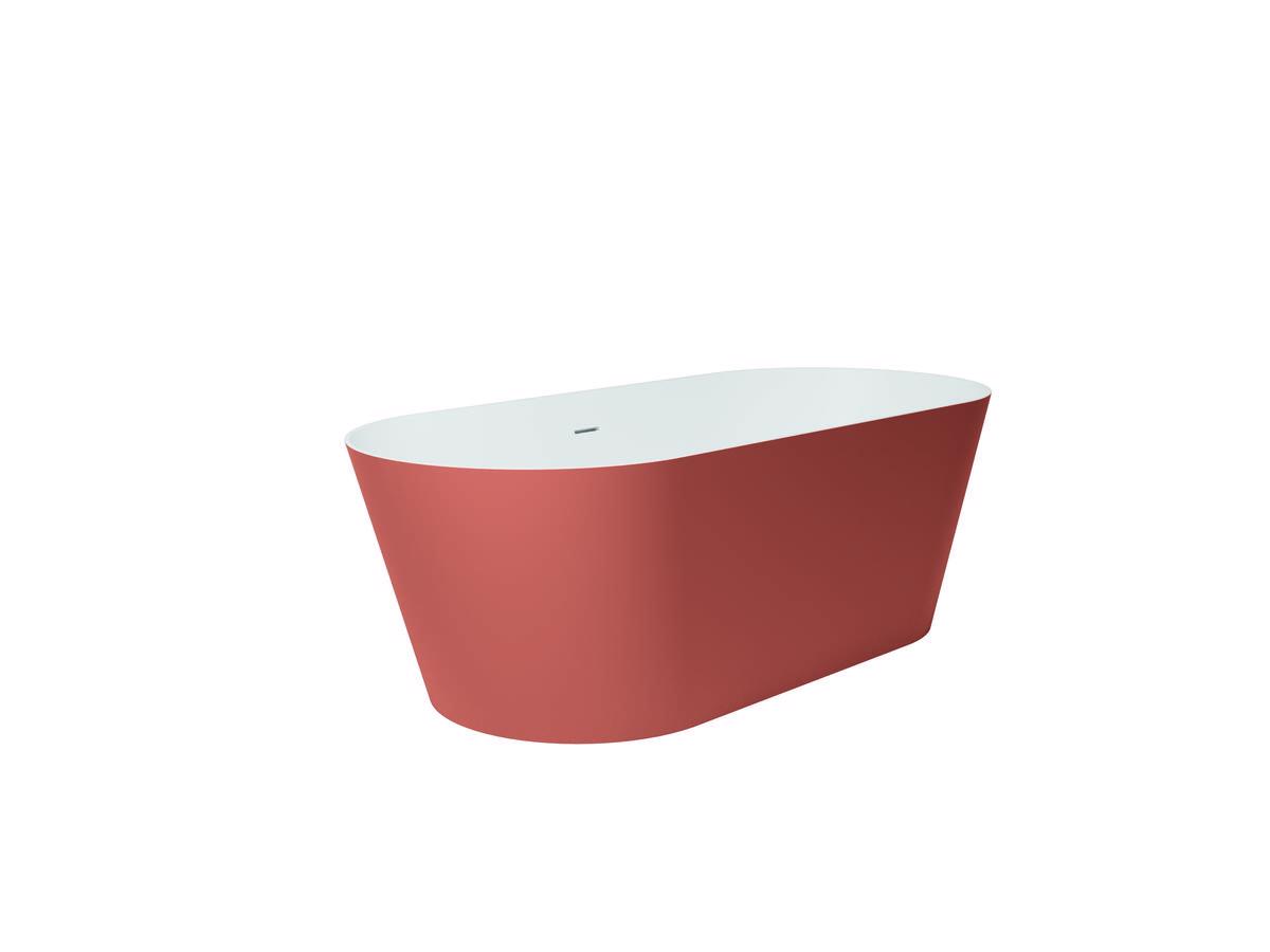 DENIA XL BATH ROUGE 1700X770X550