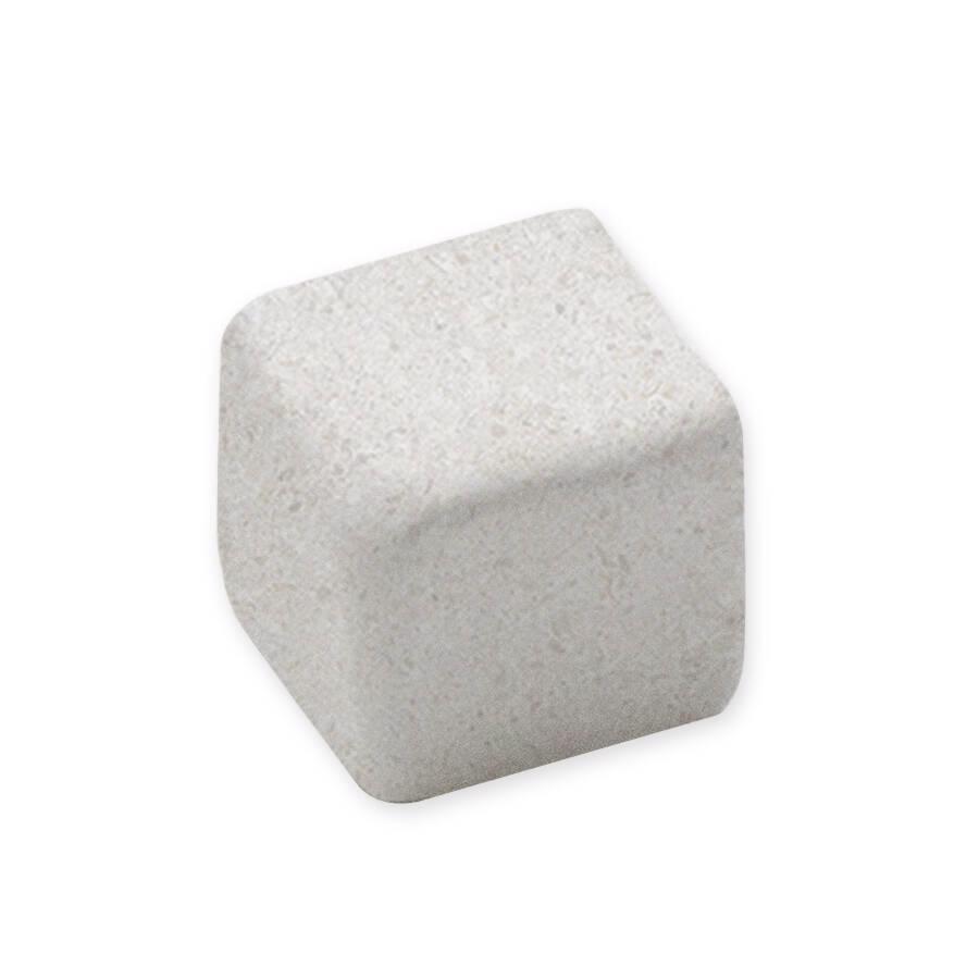 EDGE CORNER WHITE STONE 0,8X0,8