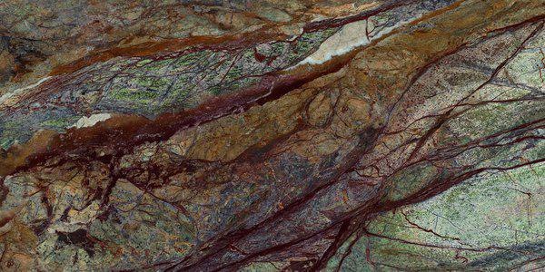 FOREST GREEN MARBLE POL RECT 60X120