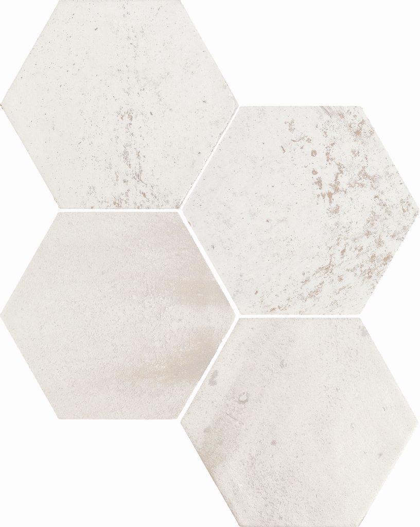 HEXAGON MARS WHITE 13,9X16