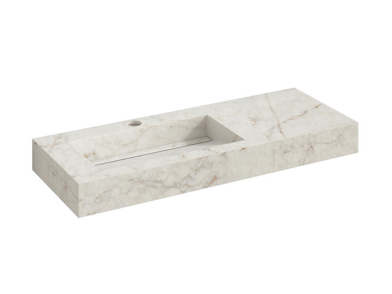 LAVABO ENEA 120 IZQ. NATURAL JEWEL MATT