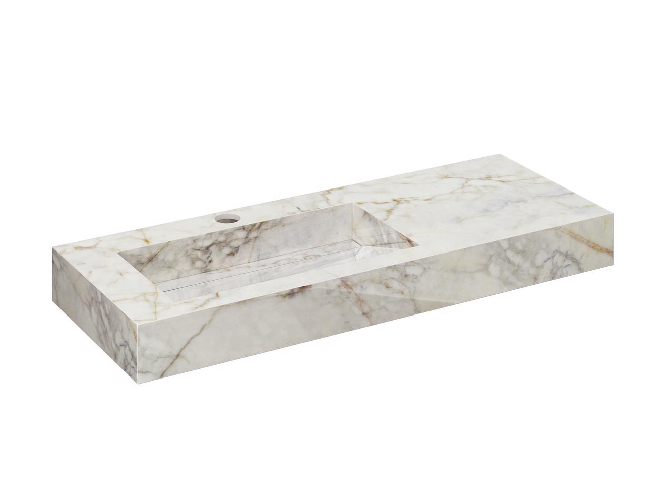 LAVABO ENEA 120 IZQ. OXYD JEWEL POL