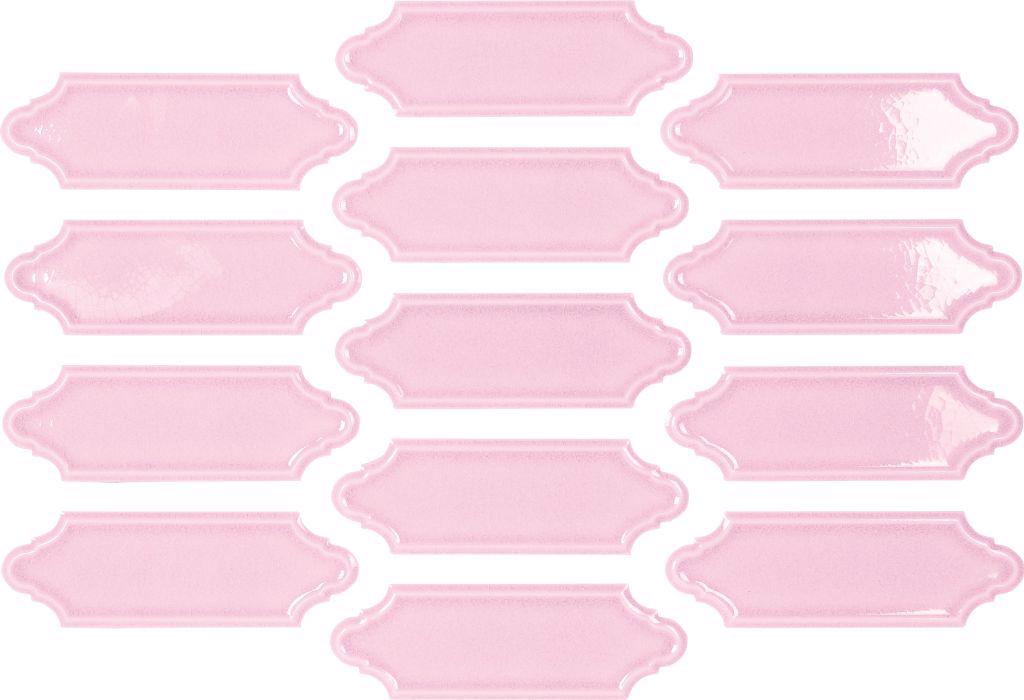 MECOX PINK CRACKLED 5X15