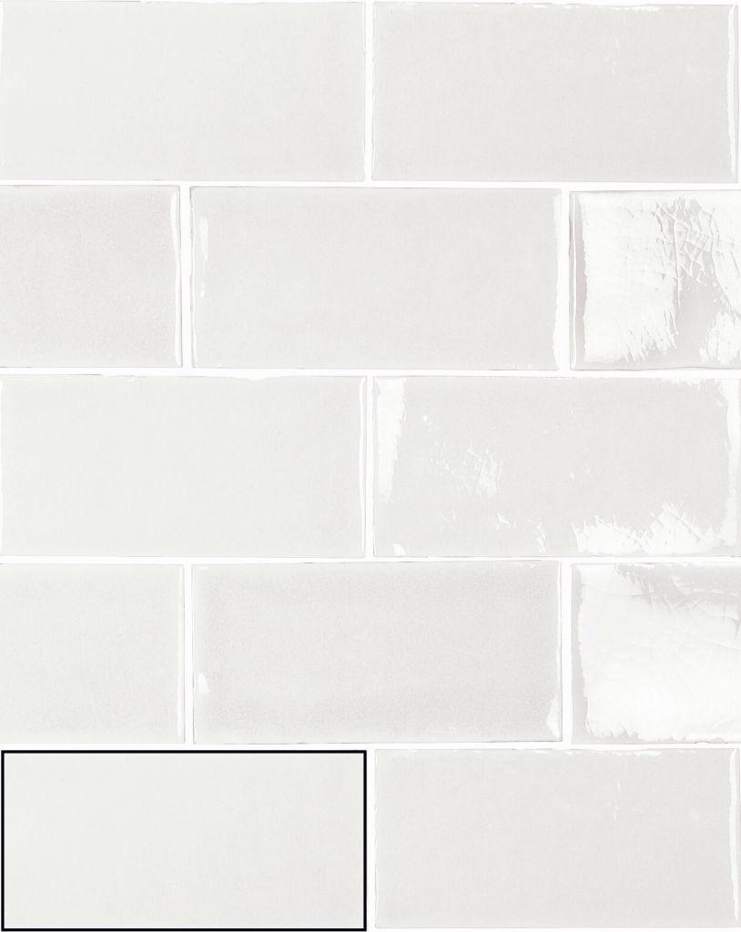 MOMENTS WHITE CRACKLED 6,5X13