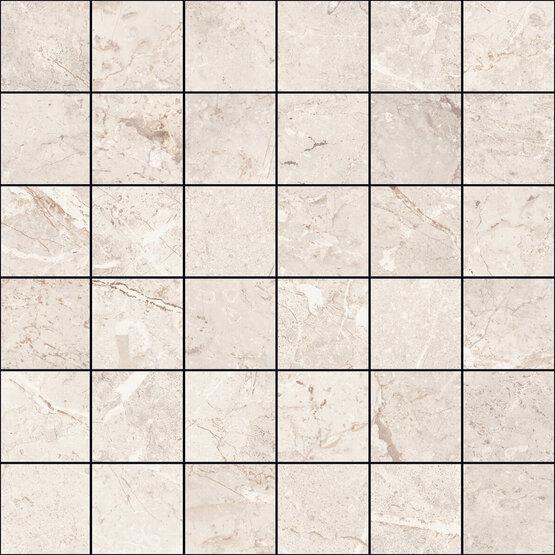 MOSAICO AUGUSTUS CREAM NATURAL 30X30 (5X5)