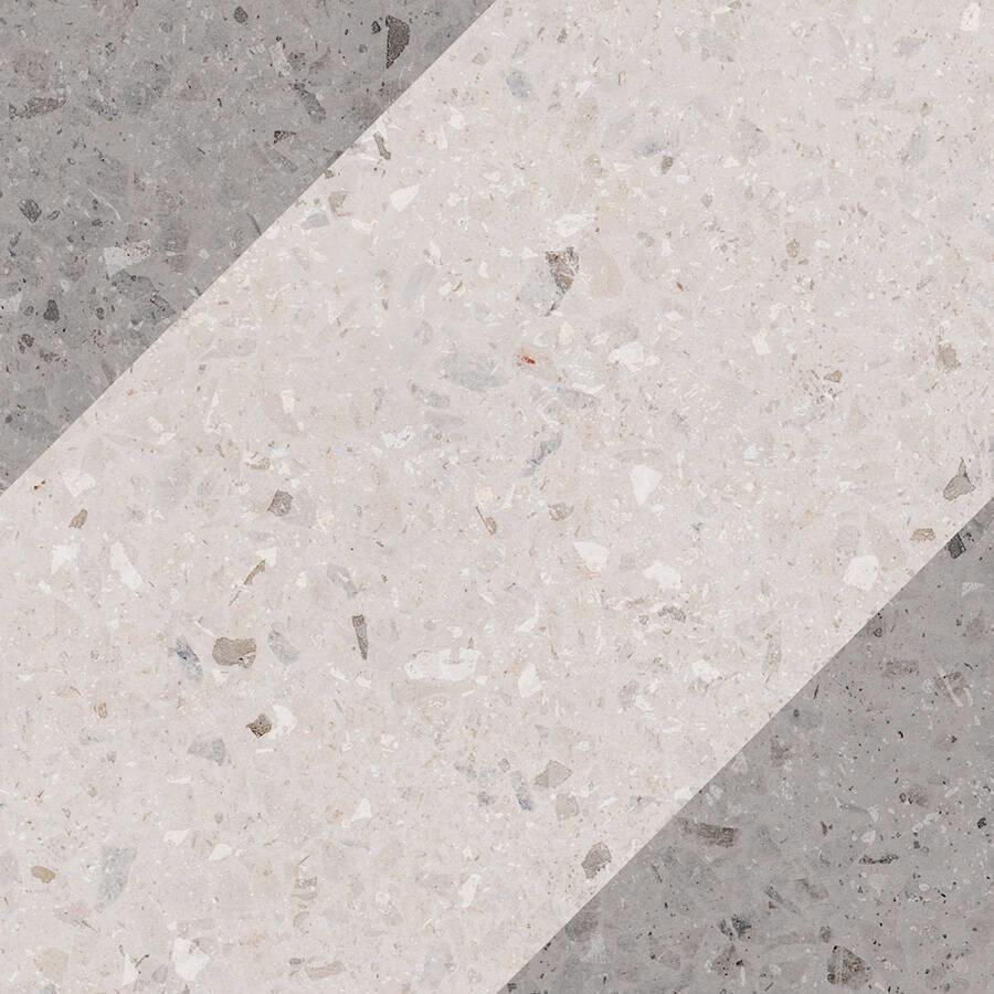 NATURAL DROPS BIT DECOR GREY 18,5X18,5