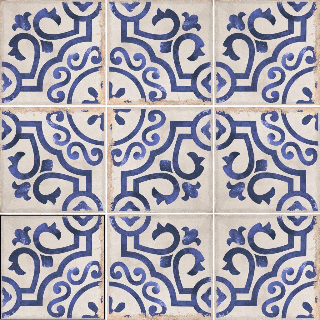 RANCHO BLUE 15X15