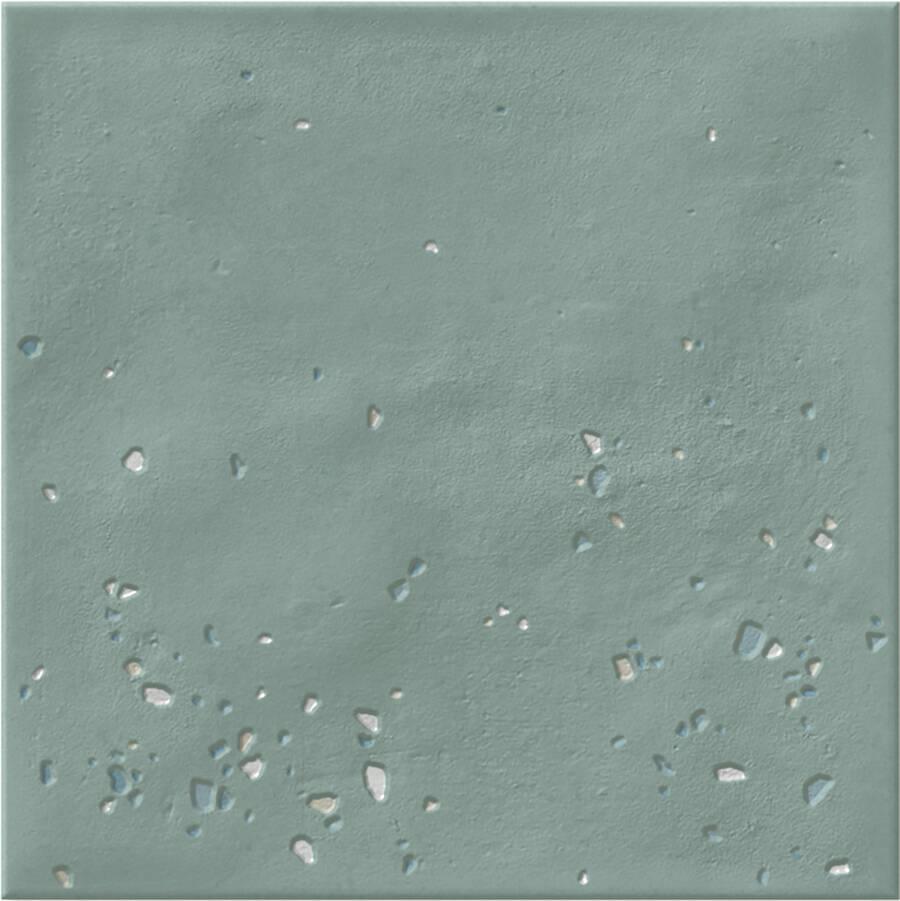 STARDUST PEBBLES TEAL 15X15
