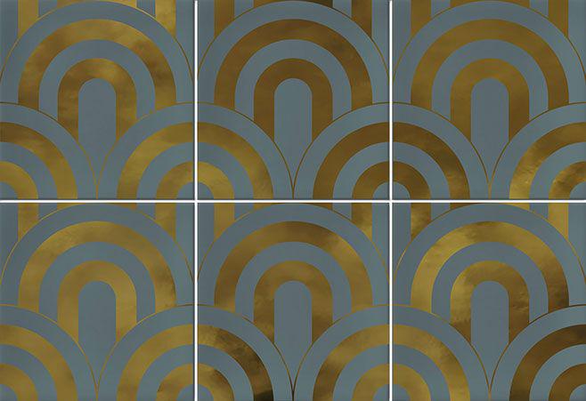 TAKADA TURQUESA ORO   23X33,5