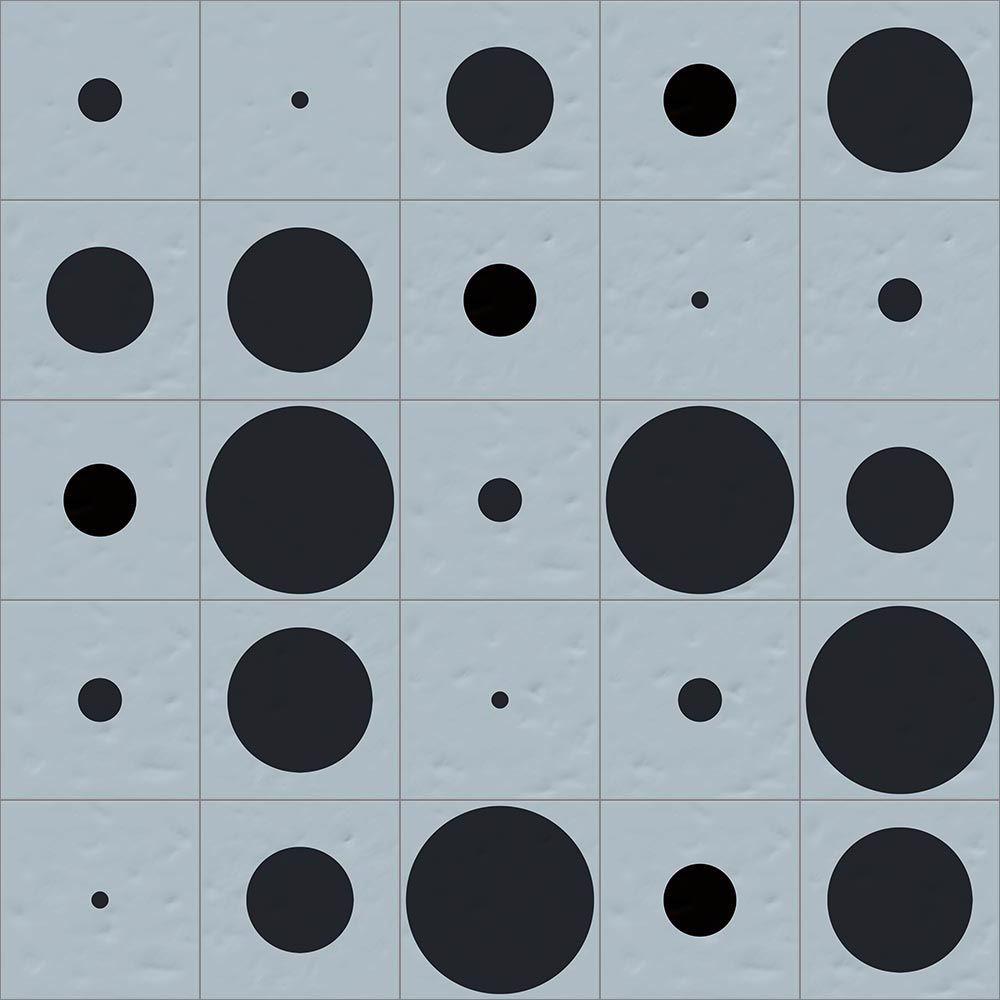 TONDO CELESTE   20X20