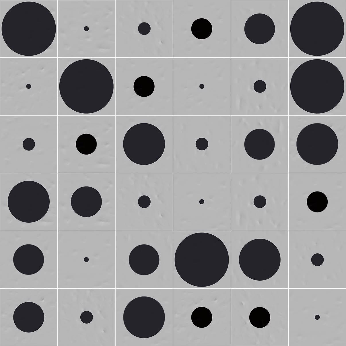 TONDO GRIS   20X20