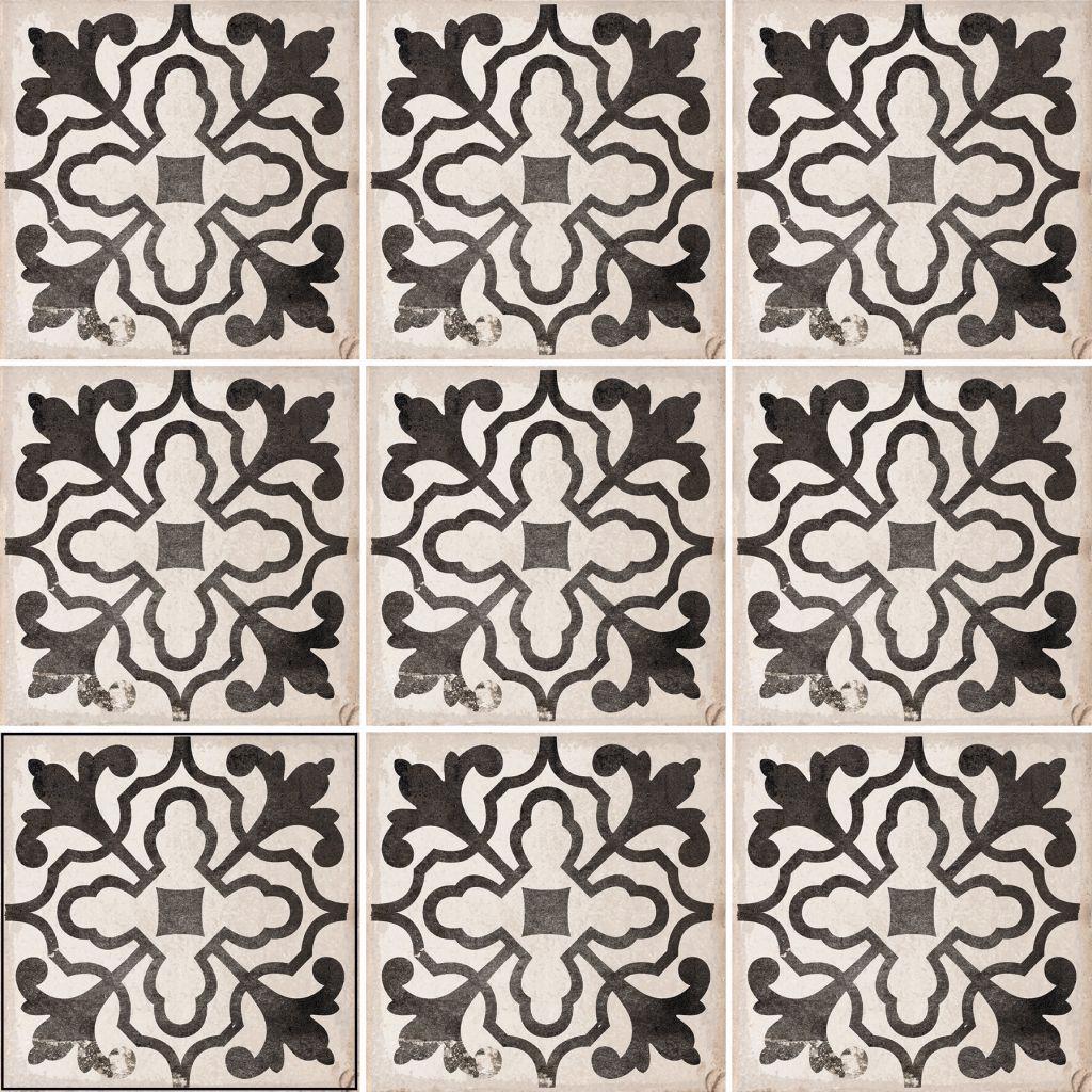 VILLENA BLACK 15X15