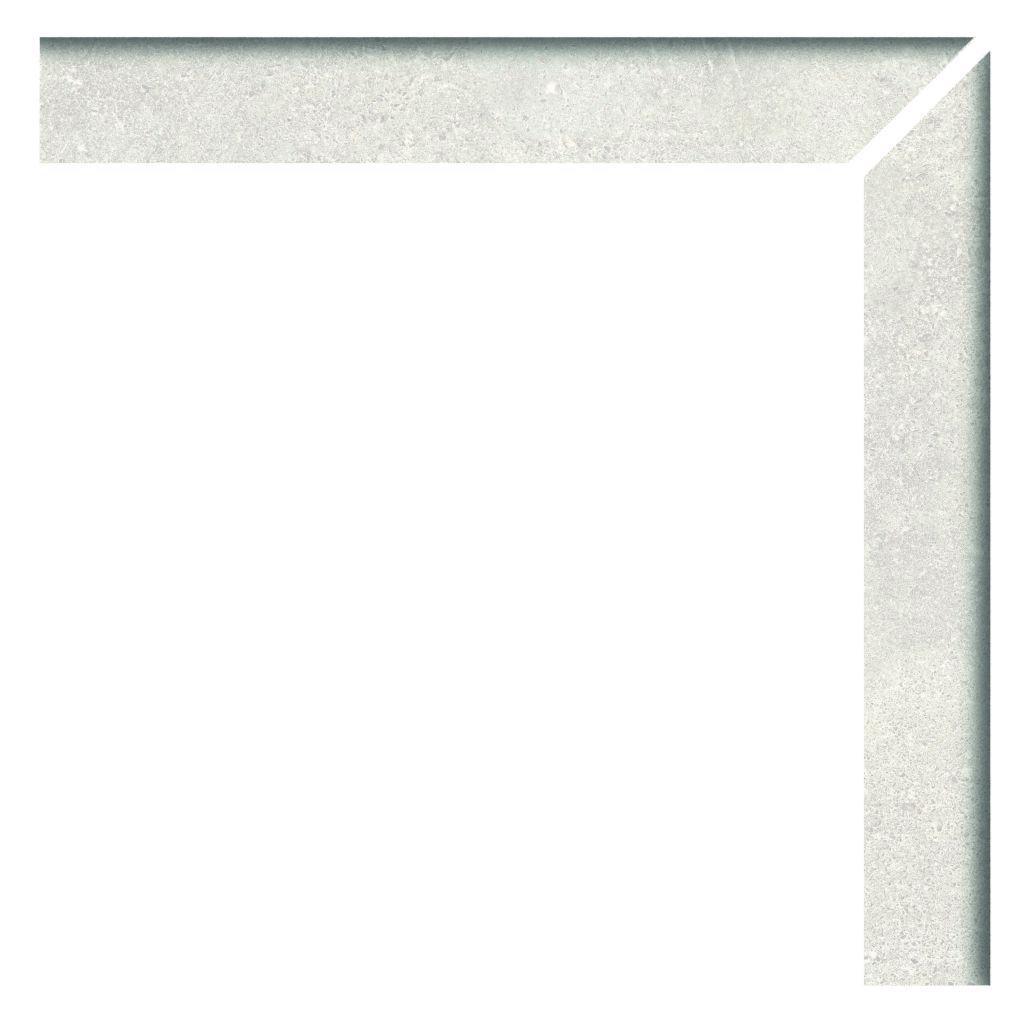 ZANQUIN RECTO DCHA. WABI BIANCO LAP. 7,5X60