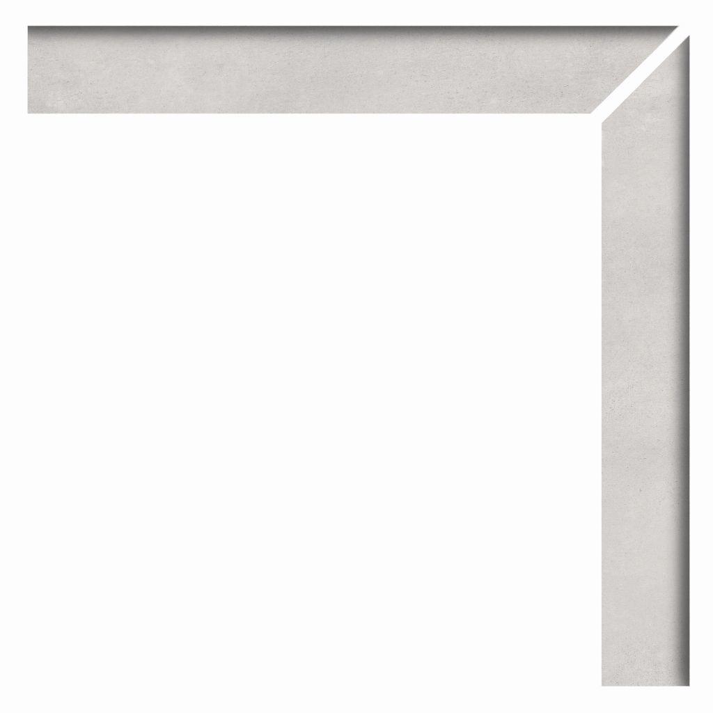 ZANQUIN RECTO DCHA. WORK B BIANCO 8X60