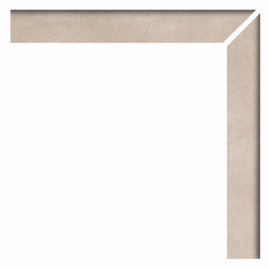 ZANQUIN RECTO DCHA. WORK B TAUPE 8X60