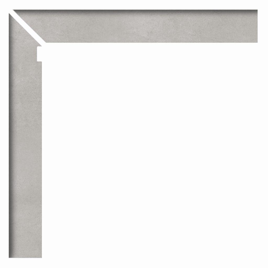 ZANQUIN RECTO IZQ. WORK B CENERE 8X60