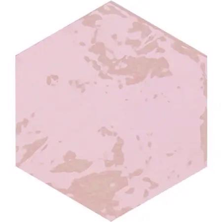 ZELLIGE HEXA PINK 10,8X12,4